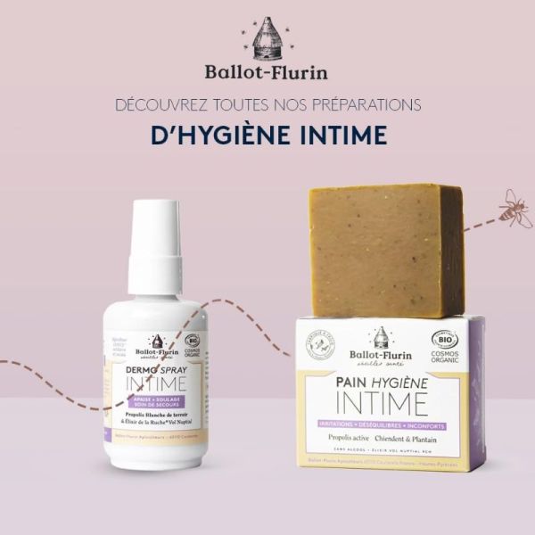 Ballot-Flurin pain hygiène intime Bio 100g
