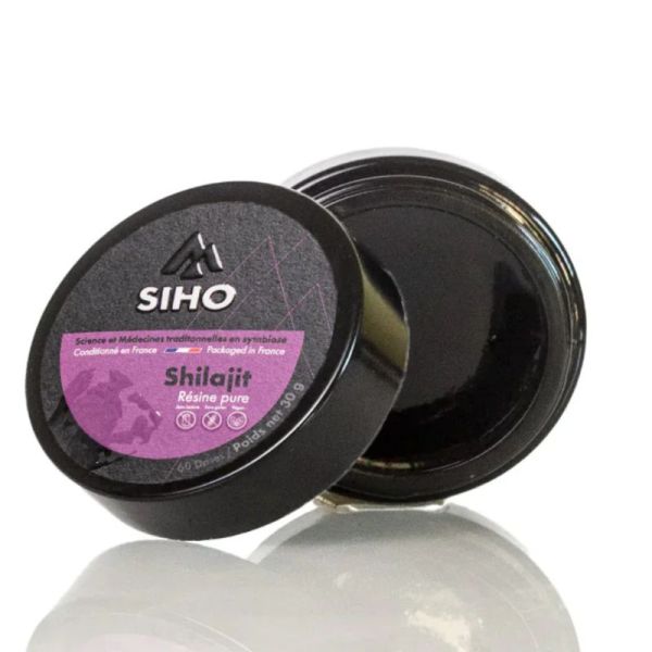Siho Shilajit résine pure 100% 79% d'acide fulvique 15g
