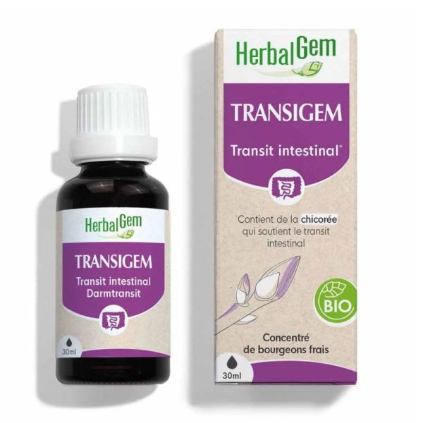 Herbalgem Bourgeons Transigem transit intestinal Bio 30ml