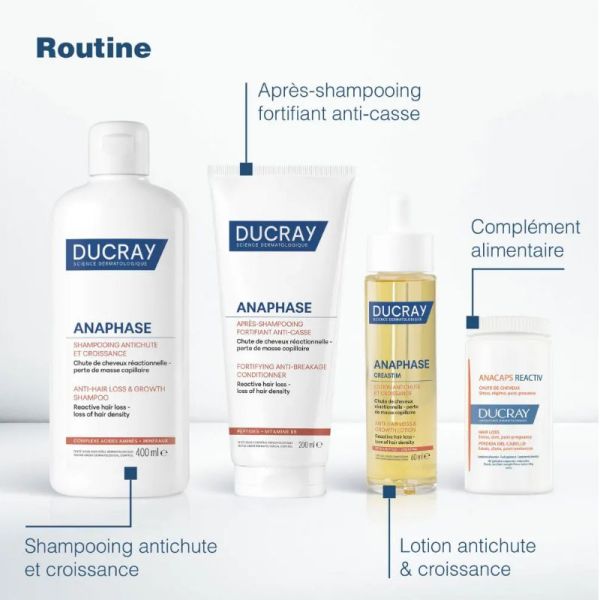 Ducray Anaphase après-shampooing fortifiant anti casse 200ml