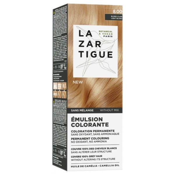 Lazartigue Émulsion Colorante 8.00 Blond clair