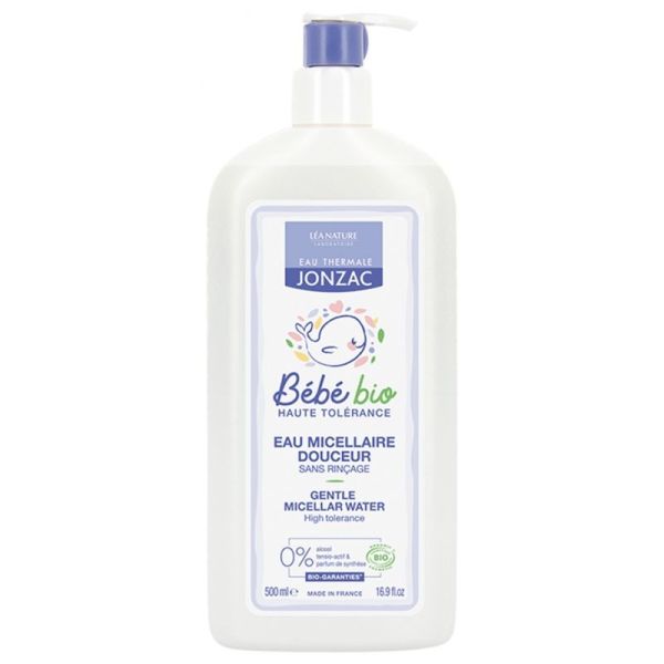 Eau Thermale Jonzac Eau de Jonzac Bébé Bio Eau Micellaire Douceur 500 ml