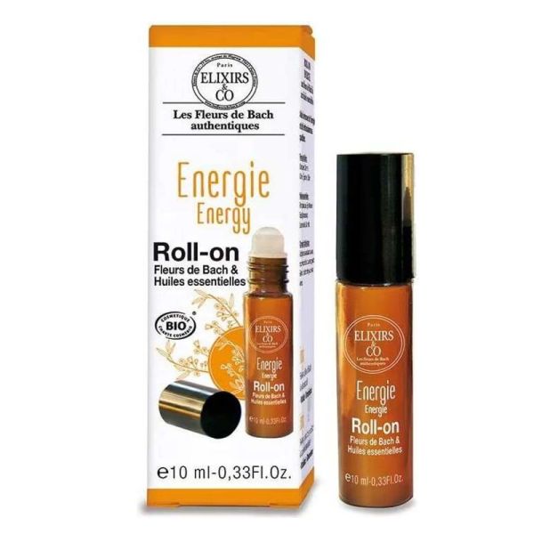 Elixirs & Co Roll-on Énergie bio 10ml