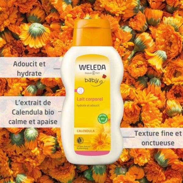 Weleda Baby lait corporel Calendula 200ml