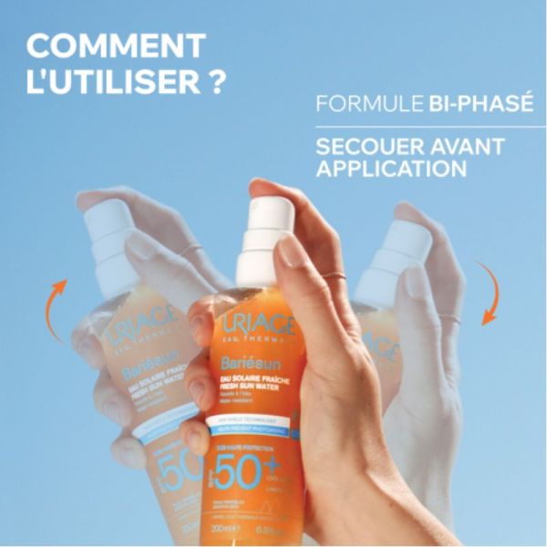 Uriage Bariésun eau solaire fraîche SPF50+ 200ml