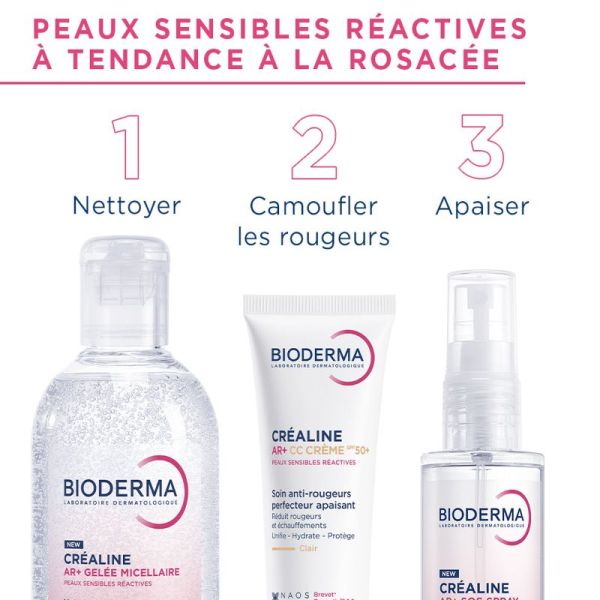 Bioderma Créaline AR+ SOS spray brume anti rougeurs 70ml