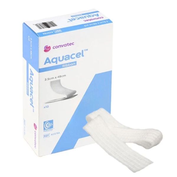 Convatec Aquacel mèche 10 unités 2,5X48cm
