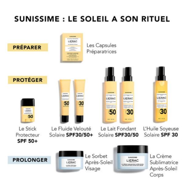 Lierac Sunissime l'huile soyeuse solaire corps SPF30 150ml