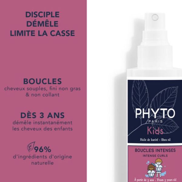 Phyto Boucles Intenses Kids Spray démêlant magique 200ml