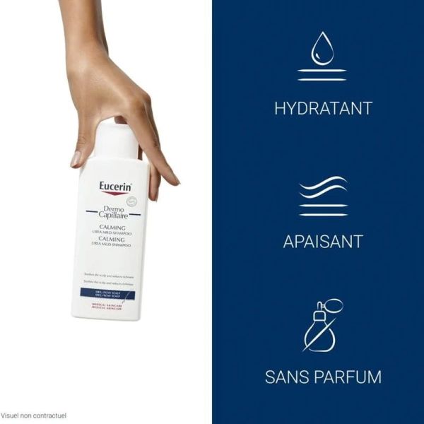 Eucerin DermoCapillaire shampoing doux à l'urée calmant 250ml