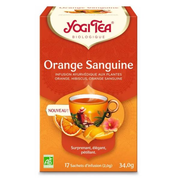 Yogi Tea Infusion Orange Sanguine Bio 17 sachets