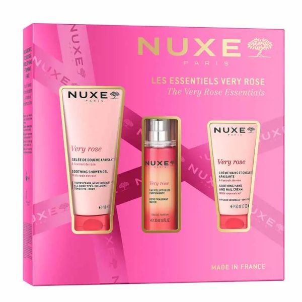 Nuxe Very rose Coffret Les Essentiels