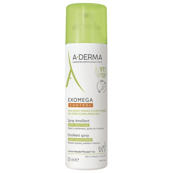 A-DERMA Exomega Control spray émollient 50 ml