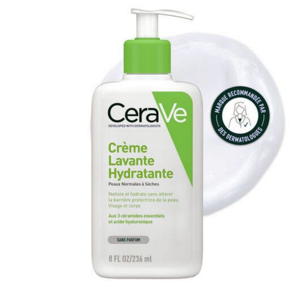 CeraVe crème lavante hydratante 236ml