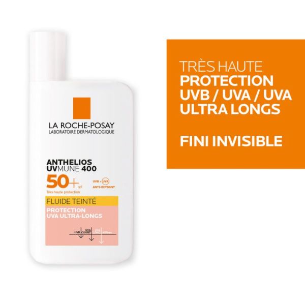 Roche Posay Anthelios UVmune 400 Fluide Teinté SPF50+ 50ml