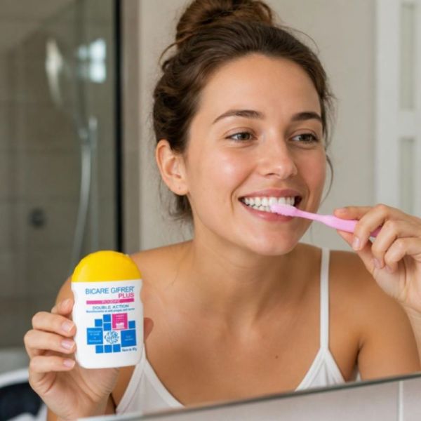 Gifrer Bicare Plus Bicarbonate de Soude + Bromélaïne 60g