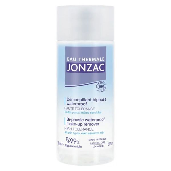 Eau de Jonzac démaquillant biphase Waterproof Bio 150 ml