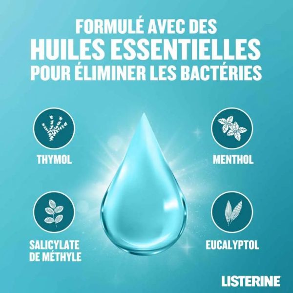 Listerine bain de bouche fraîcheur intense 500ml