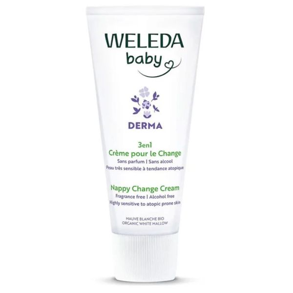 Weleda Derma crème pour le change bébé 50ml