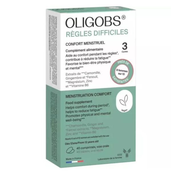 Ccd Oligobs Règles difficiles Cycle 3 45 comprimés