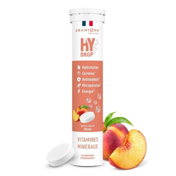 Granions Hydrop hydratation pêche 20 comprimés