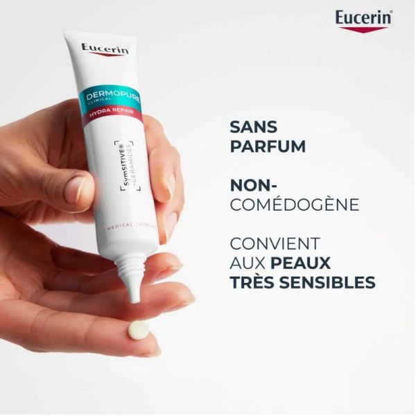 Eucerin DermoPure Hydra Repair crème apaisante peau sensible 40ml