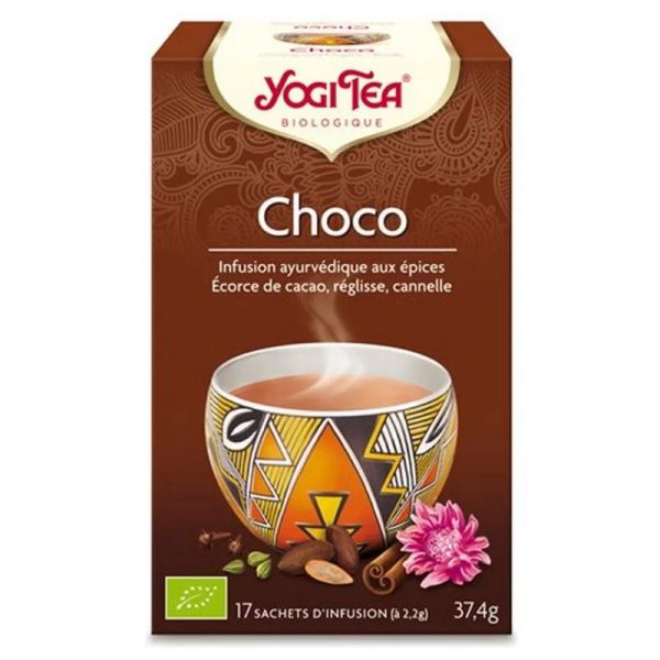 Yogi Tea Choco Infusion Ayurvedique 17 Sachets