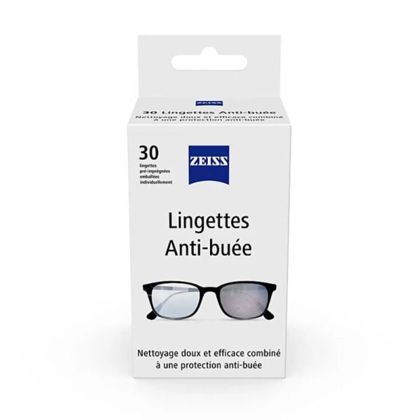 Zeiss Lingettes anti-buée x30
