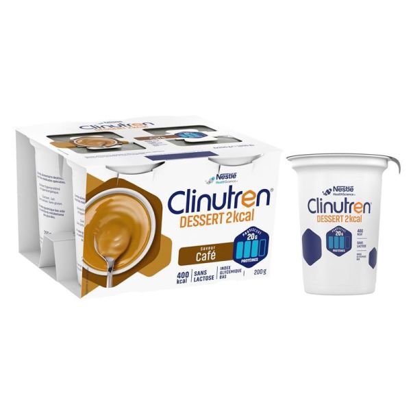 Clinutren Dessert Hp/Hc Café 4x200g
