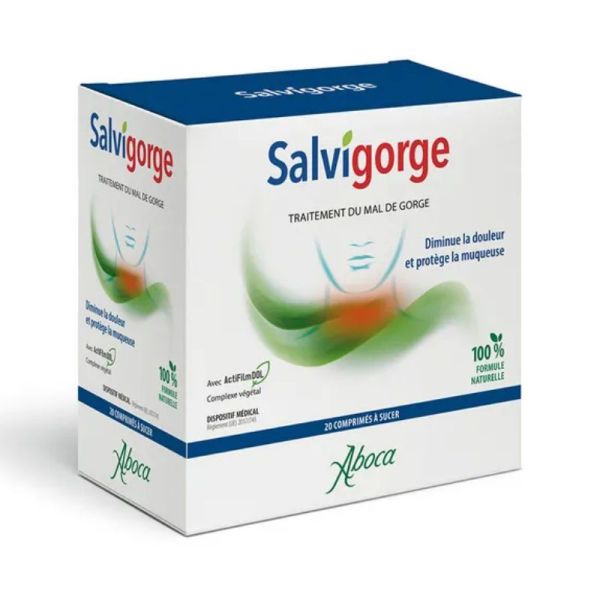 Aboca Salvigorge 20 comprimés à sucer