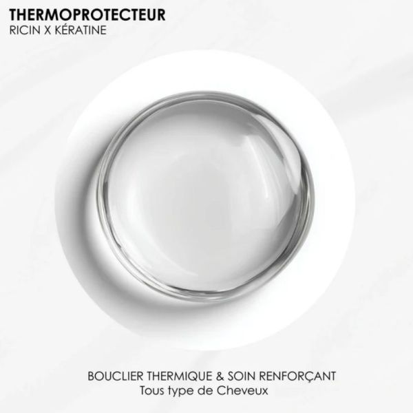 RoseBaie Thermoprotecteur ricin & kérkatine pousse & hydratation 200ml