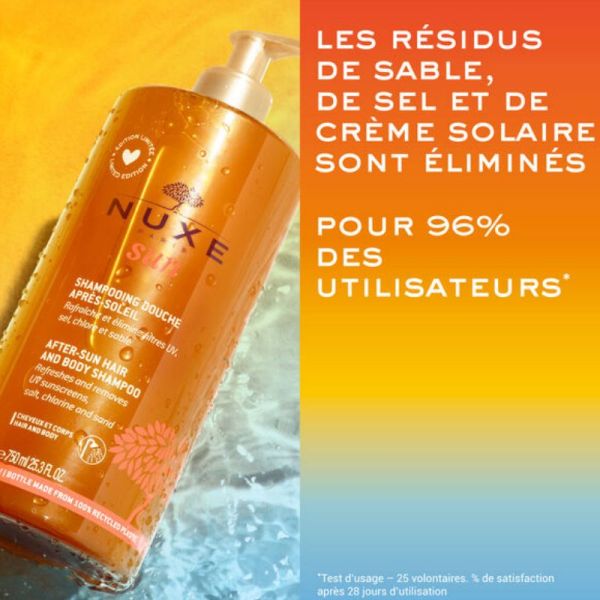 Nuxe Sun shampoing douche après-soleil corps et cheveux 750ml