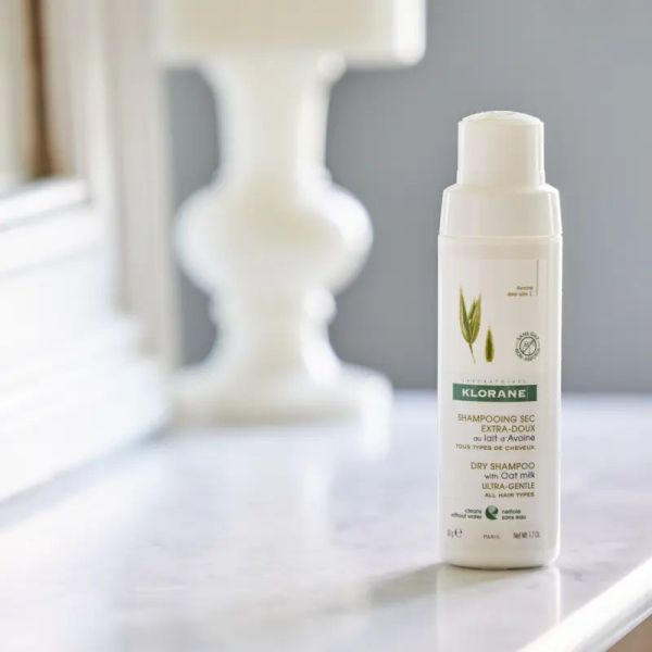 Klorane shampoing sec extra-doux au lait d'avoine spray 150ml