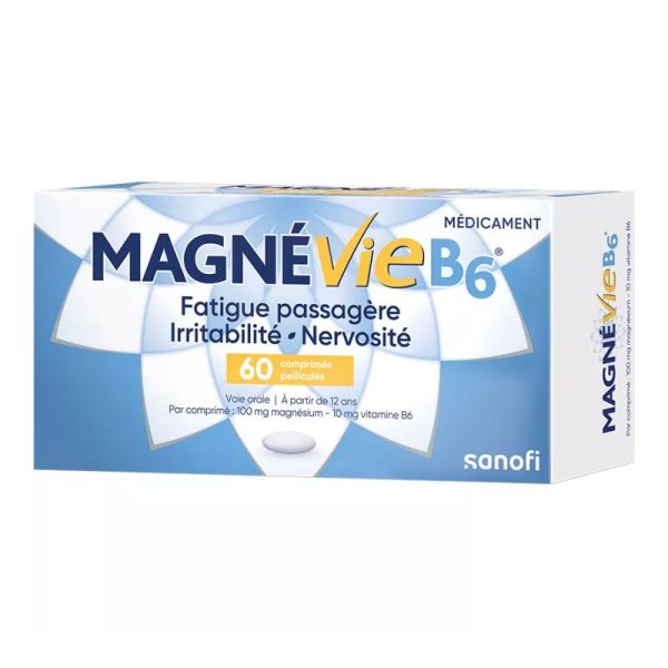 Magnévie B6 2x60 comprimés