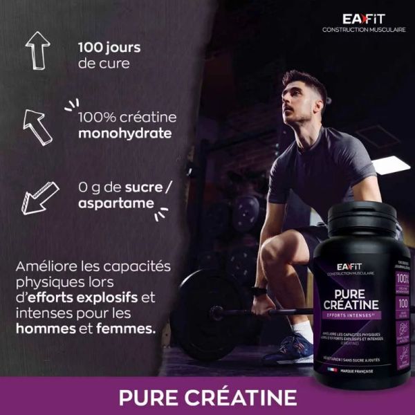 Eafit Pure  Créatine 90 gélules