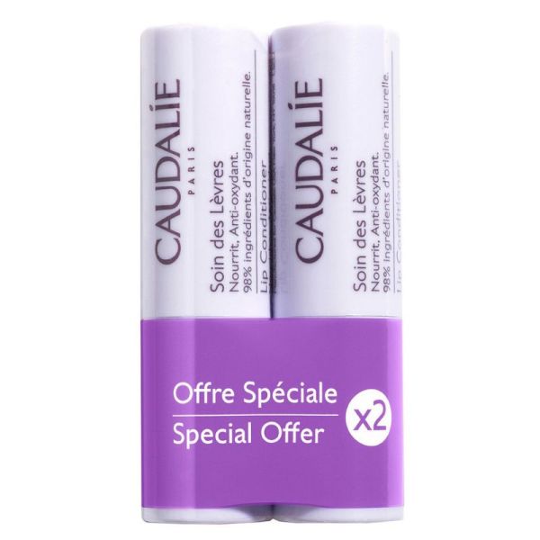 Caudalie Vinotherapist soin des lèvres 2 x 4,5g
