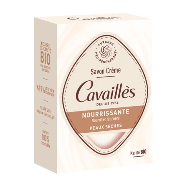 Cavaillès savon crème nourrissante 100 g