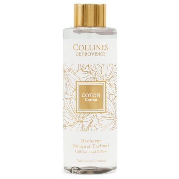 Collines de Provence Recharge Bouquet Parfumé 200 ml Senteur Coton