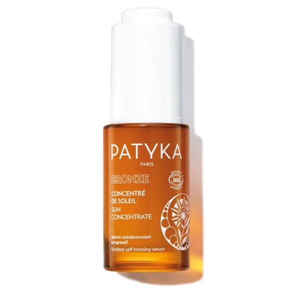 Patyka bronze concentré de soleil bio 15 ml