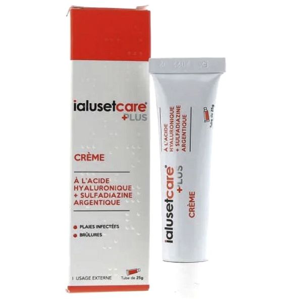 IBSA Ialusetcare Plus crème cicatrisante à l'acide hyaluronique 25g