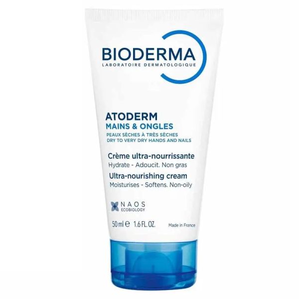 Bioderma Atoderm crème ultra-nourrissante mains & ongles 50 ml