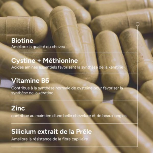ACM Novophane cheveux et ongles 180 gélules