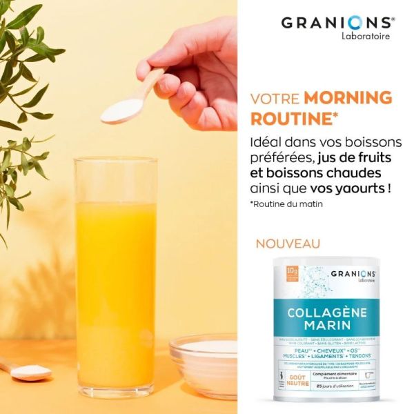 Granion collagène marin type 1 goût neutre 258g