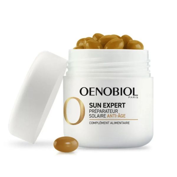 Oenobiol Sun Expert préparateur solaire anti-âge 30 capsules