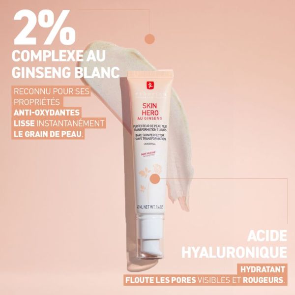 Erborian Skin Hero ginseng perfecteur de peau nue 40ml