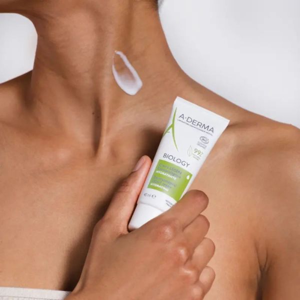 A-Derma Biology crème légère dermatologique hydratante bio 40ml