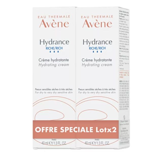 Hydrance riche crème hydratante 2x40ml