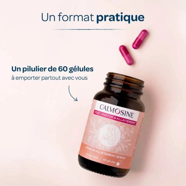 Calmosine post-partum et allaitement 60 gélules