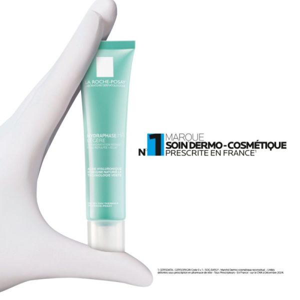 Roche Posay Hydraphase crème légère hydratante à l'acide hyaluronique 40ml