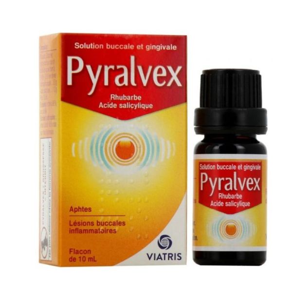 Viatris Pyralvex aphtes solution gingivale 10ml